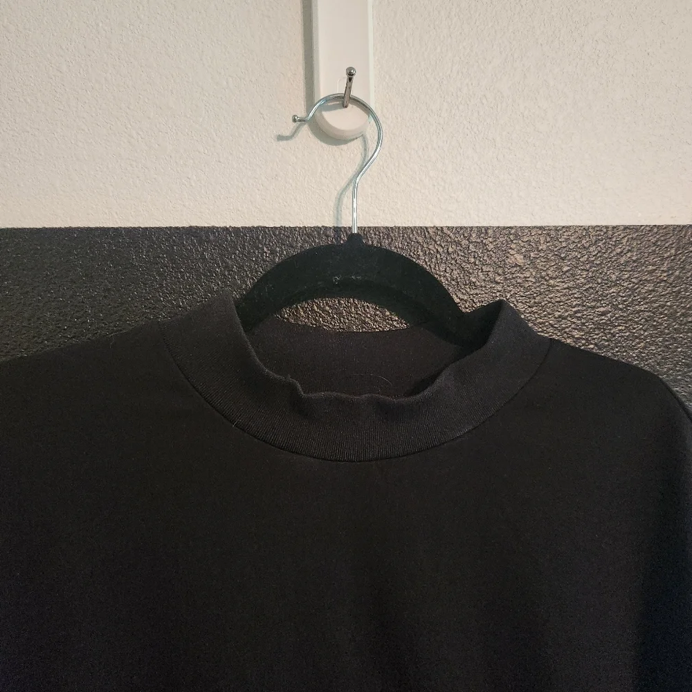 Who What Wear Black Midi Dress Size XL - Picture 4 of 8